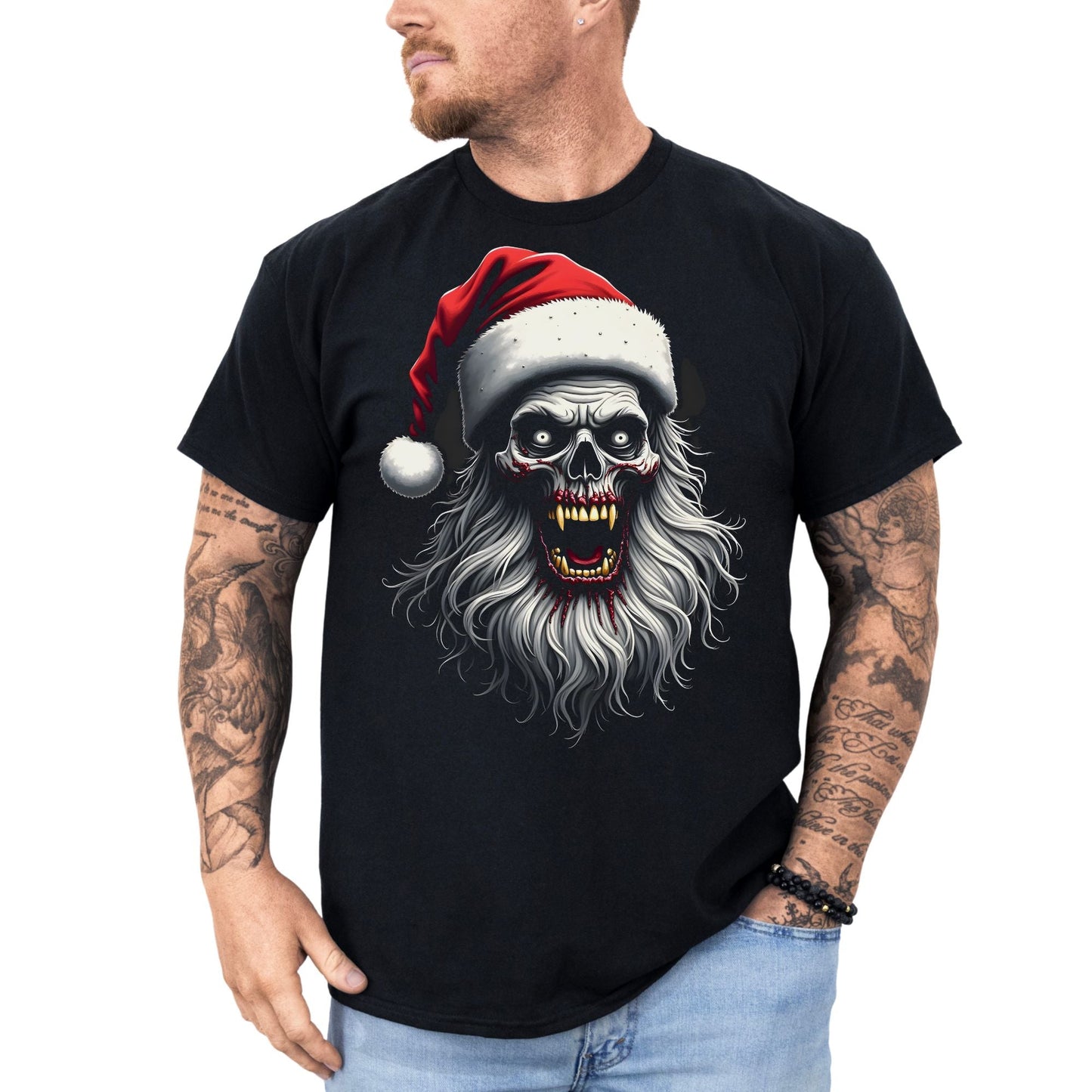 Vampire Santa - T-Shirt - Dax Metal Designs