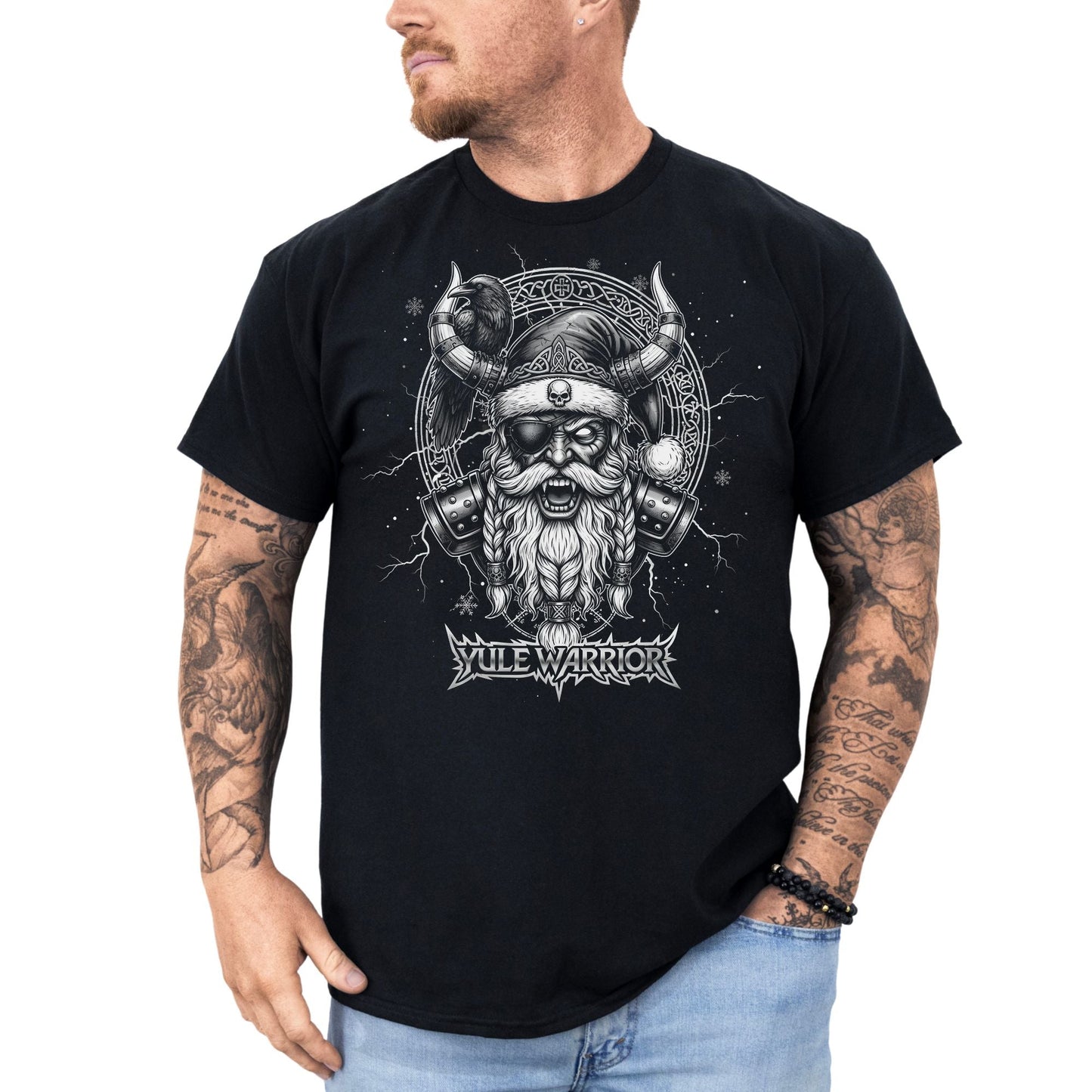 Yule Warrior - T-Shirt - Dax Metal Designs